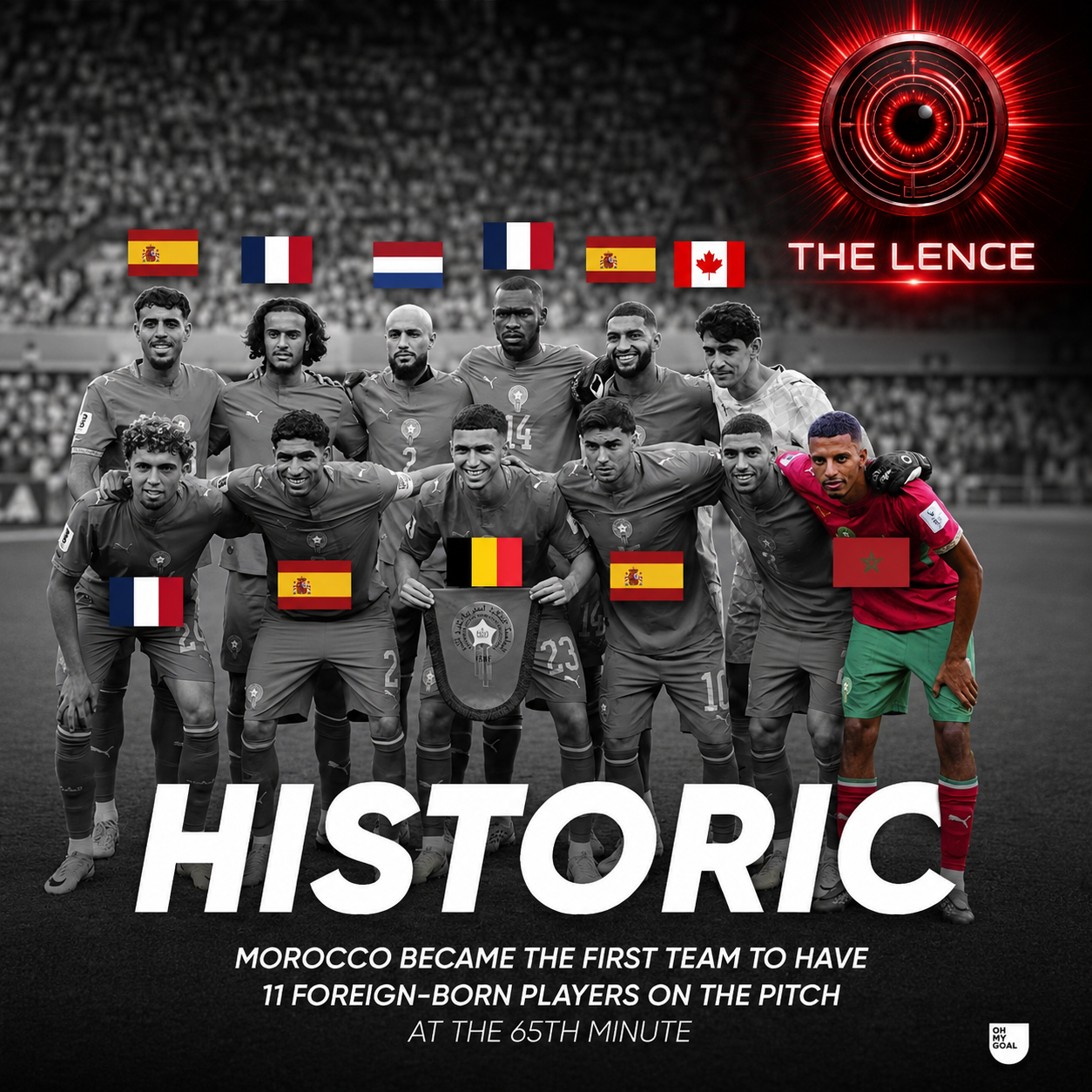 In a groundbreaking moment during the World Cup, Morocco achieved a historic feat.