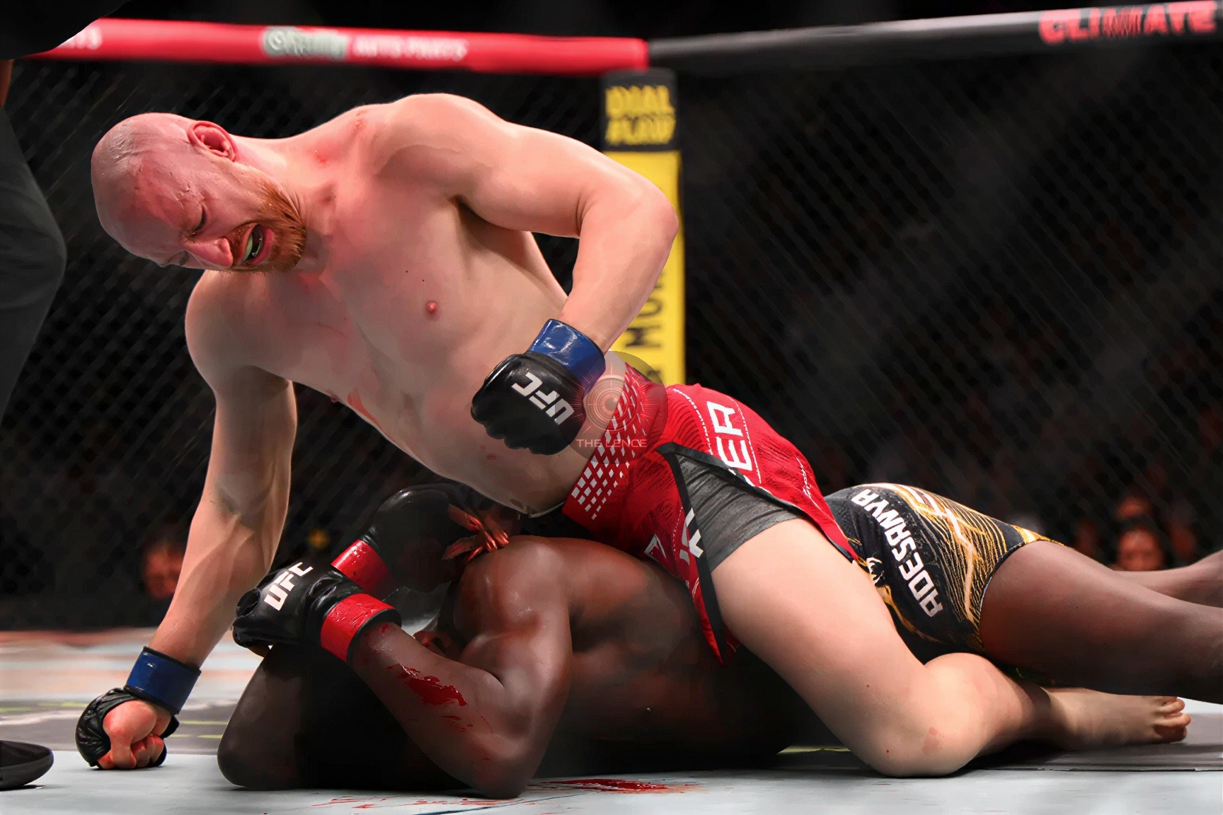 Pyfer Stuns Adesanya in Middleweight Clash.