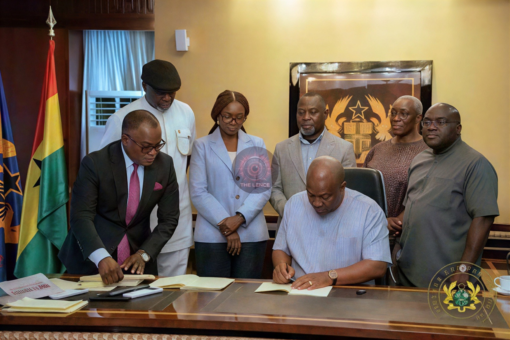 Ghana President John Mahama signs five bills into law