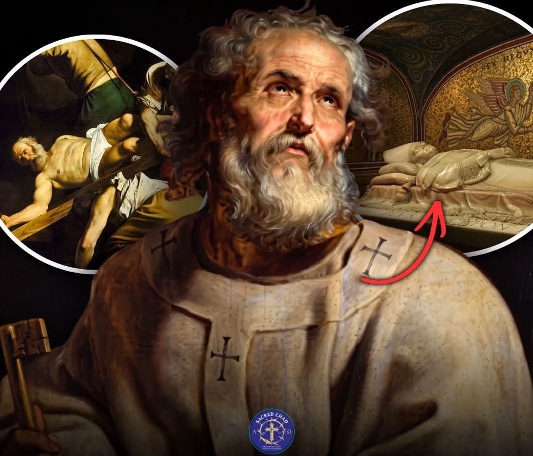 The tomb of Saint Peter was discovered beneath the Vatican
